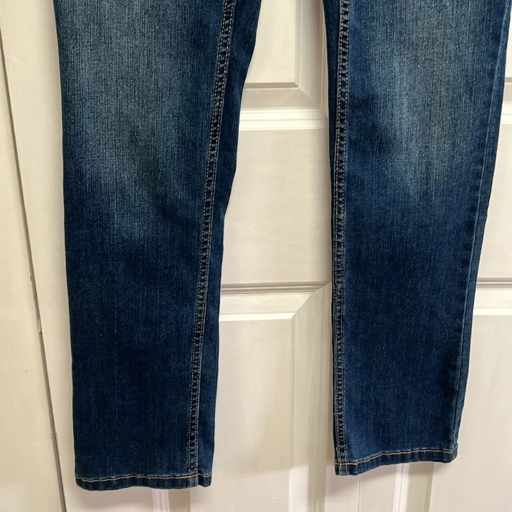 Levi’s 512 Dark Blue 5 Pocket Mid Rise Slim Taper Jeans Teen Size 20